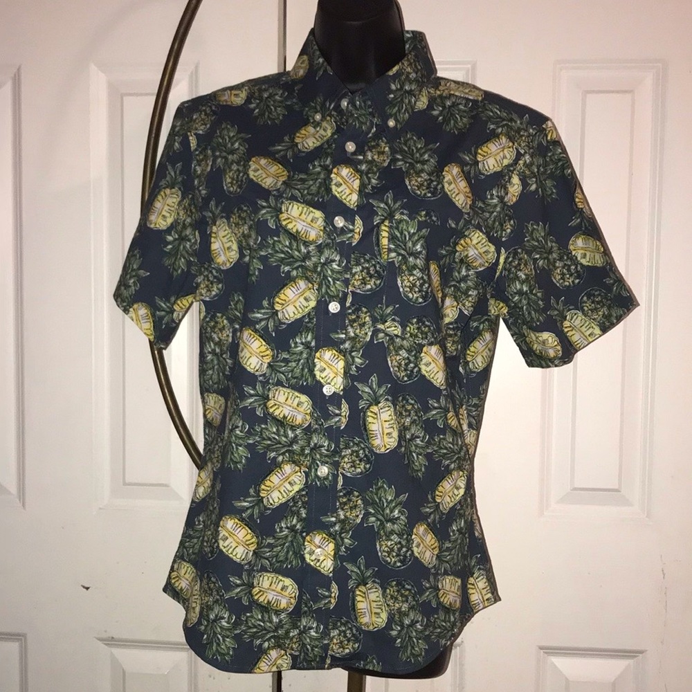 Goodfellow & Co. Pineapple Button Down - Picture 1 of 6